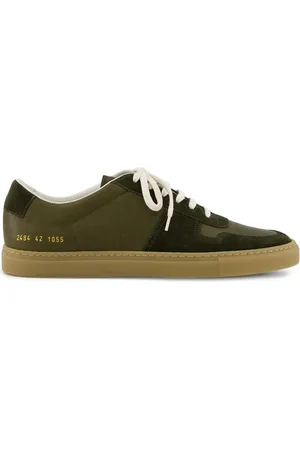 COMMON PROJECTS Tenis bajos con detalle de gamuza
