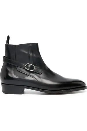 JOHN LOBB Botas con hebilla lateral