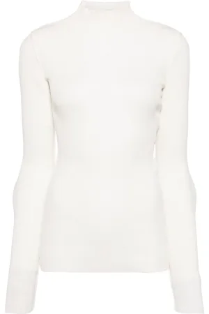 Maison Margiela Top con cuello de tortuga