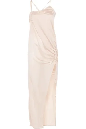 BLUMARINE Vestido largo en crepe