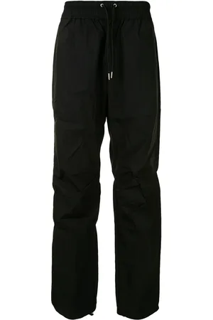 JOHN ELLIOTT Pantalones con efecto arrugado y cordones en la pretina