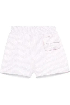 Fendi Shorts con motivo de rayas