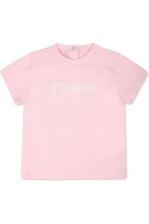 Fendi Playera con aplique del logo