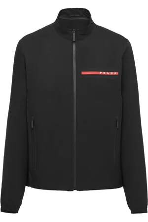 Prada Chamarra con logo estampado