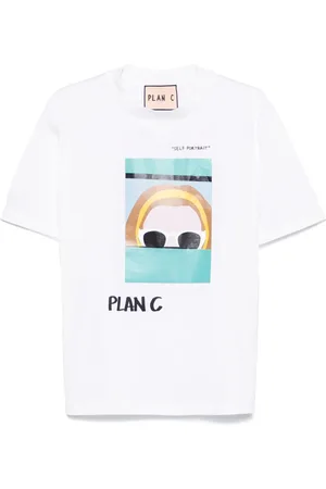 Plan C Playera con estampado Self Portrait