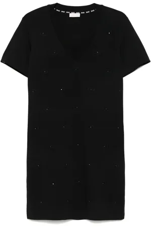 Liu Jo Vestido corto con logo bordado
