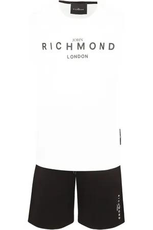 John Richmond Set de shorts con logo estampado (set de 2 piezas)