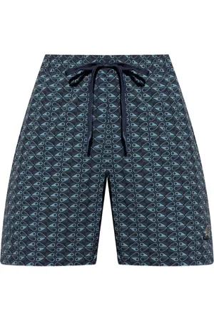 Moose Knuckles Shorts de playa con monograma