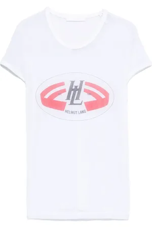 Helmut Lang Playera con logo estampado
