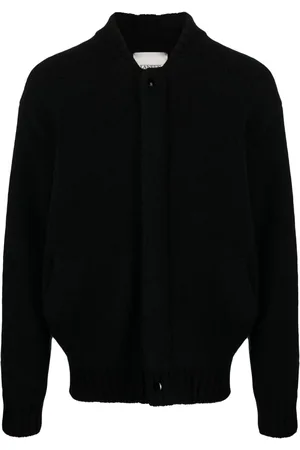 LANEUS Cárdigan tejido con cuello mao