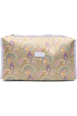 Etro Cosmetiquera con estampado de cachemira