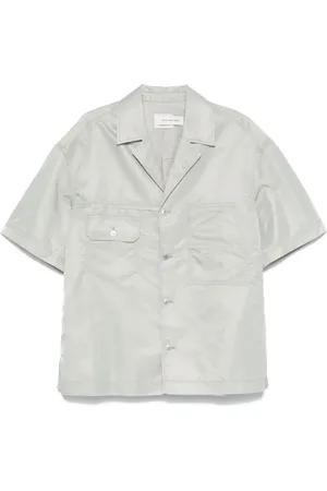 Feng Chen Wang Camisa con logo bordado