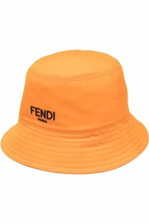 Fendi Gorro de pescador con logo estampado