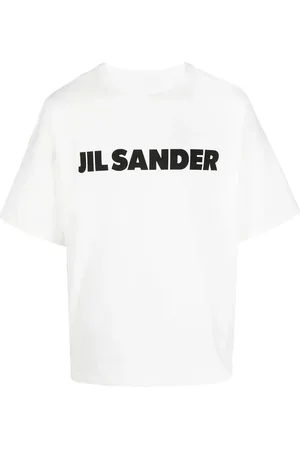 Jil Sander Playera con logo estampado