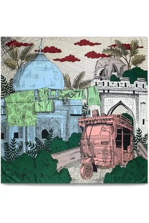 Bimba y Lola Mascada con estampado gráfico