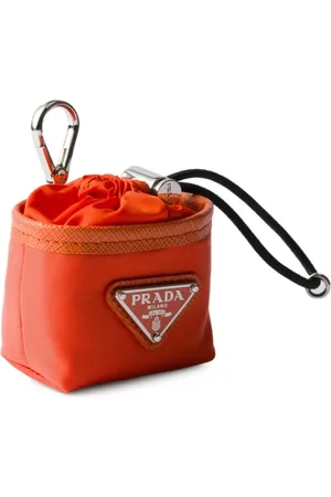 Prada Dije para bolsa con logo triangular