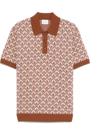 Drôle de Monsieur Playera tipo polo Le Maille Tapisserie