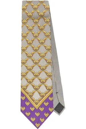 VERSACE Corbata de seda 1990