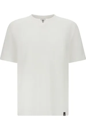 Boggi Milano Playera con cuello abierto