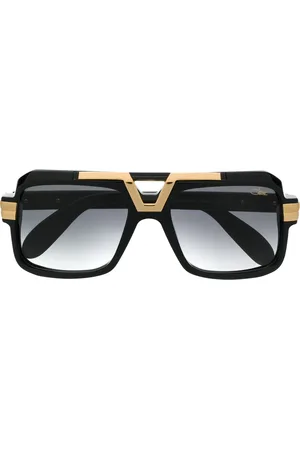 Cazal Lentes de sol con armazón geométrica