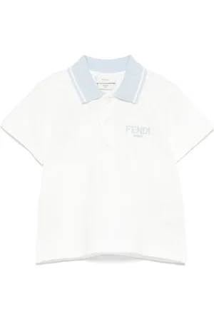 Fendi Playera tipo polo de piqué
