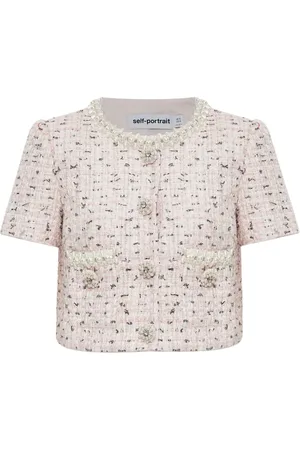Self-Portrait Top de tweed