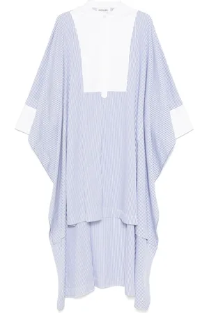 MONSE Vestido midi con rayas estampadas