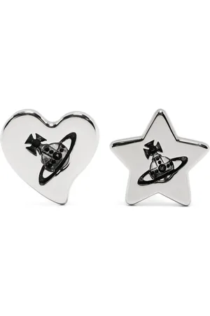 Vivienne Westwood Aretes Priscilla con logo Orb