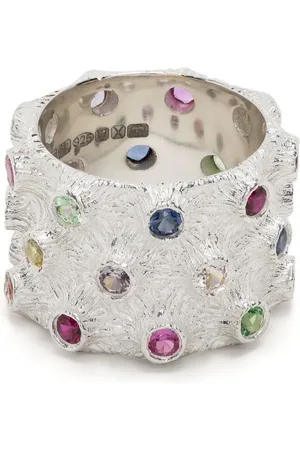 Bleue Burnham Anillo Grow With You con zafiro