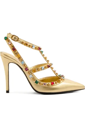 VALENTINO GARAVANI Zapatillas Rockstud Décolleté con tacón de 100mm