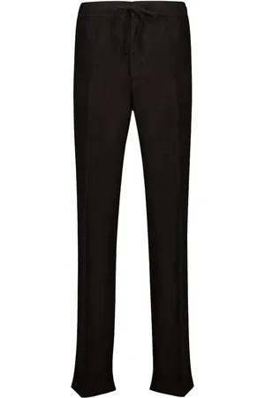 120% Lino Pantalones rectos
