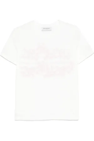 Ermanno Firenze Playera con detalles de cristal