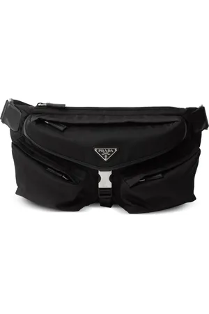 Prada Cangurera Re-Nylon con bolsillos