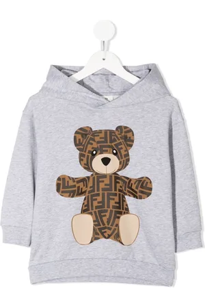 Fendi Hoodie Teddy con monograma