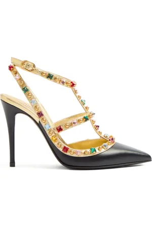 VALENTINO GARAVANI Zapatillas Rockstud con tacón de 100mm