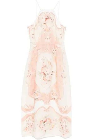 Twin-Set Vestido midi estampado