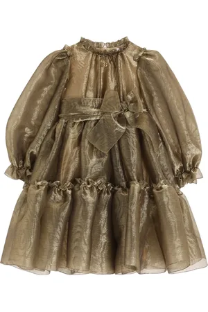 Dolce & Gabbana Vestido con efecto moiré