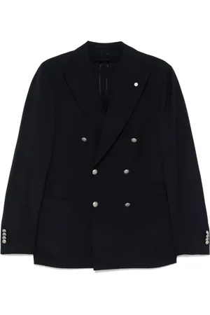 LUIGI BIANCHI MANTOVA Blazer con doble botonadura