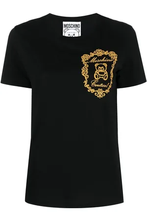 Moschino Playera manga corta con logo bordado