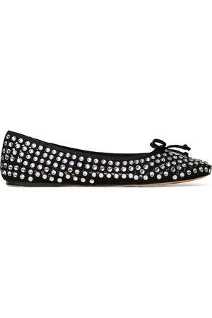 Twin-Set Flats con detalles de strass