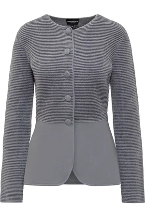Emporio Armani Cárdigan tejido a rayas