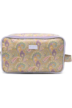 Etro Cosmetiquera con estampado de cachemira