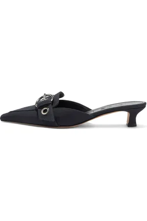 Aeyde Mules con hebilla decorativa