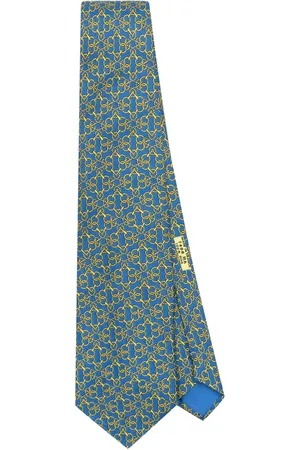 Hermès Corbata de seda 2010