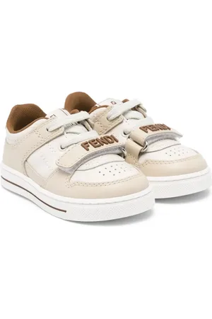 Fendi Tenis con diseño color block