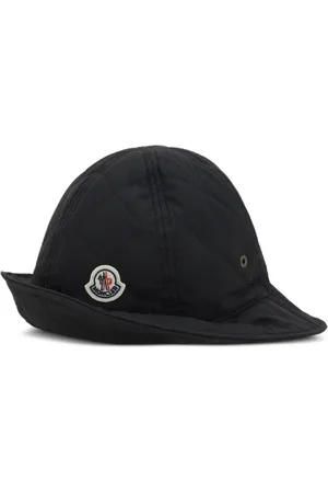 Moncler Gorro de pescador con parche del logo