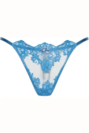 Dsquared2 Tanga de encaje floral