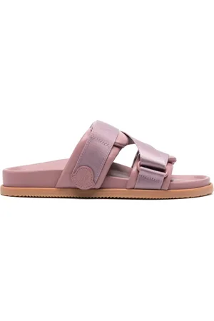 Moncler Flip flops con logo en jacquard
