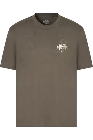 Armani Exchange Playera de algodón