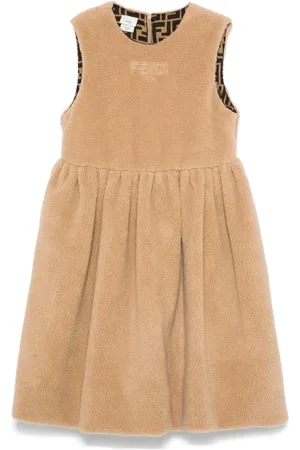 Fendi Vestido texturizado